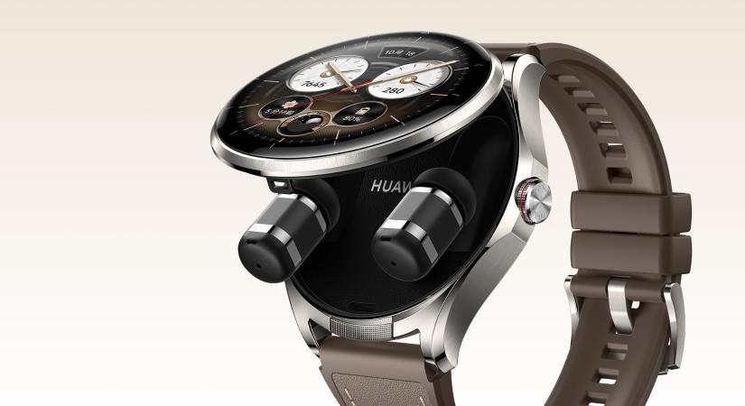 Fülhallgató az órában, és gyémántos luxus – a Huawei új okosórákat mutatott be
