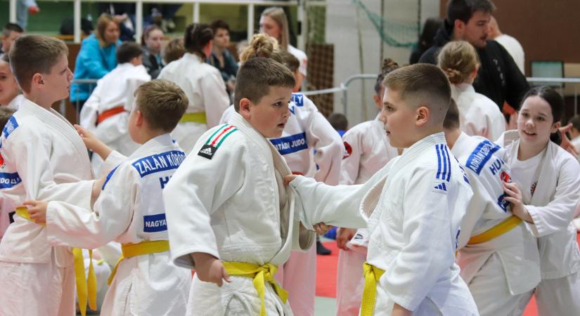 Harcos Zoltán regionális judoverseny Nagyatádon