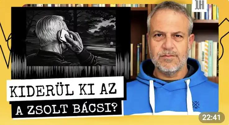 Juhász Péter gyűjtést indított, hogy megtudhassuk, ki az a Zsolti bácsi
