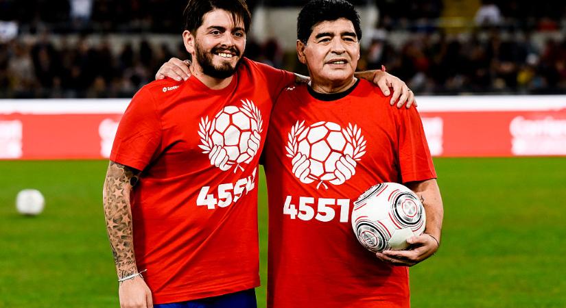Diego Maradona fia megdöbbentő vallomást tett: „Apámat kirabolták”