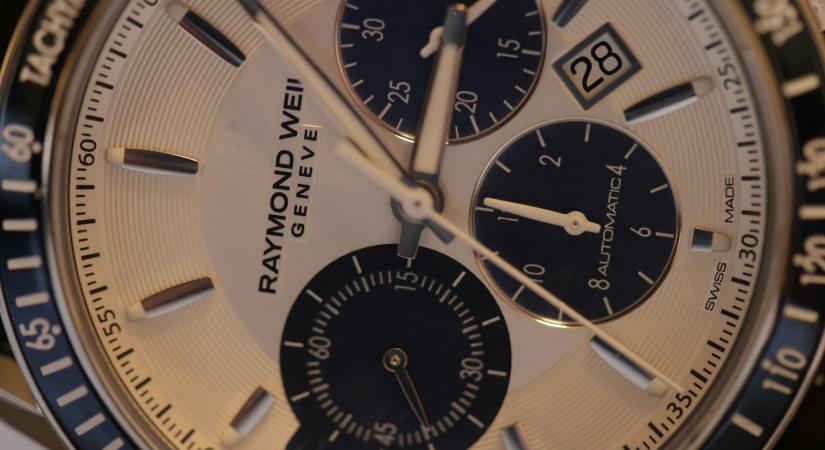 A svájci óraexport 1 százalékkal csökkent márciusban