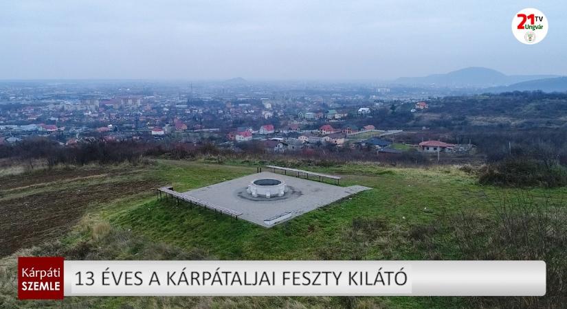 13 éves a kárpátaljai Feszty kilátó (videó)