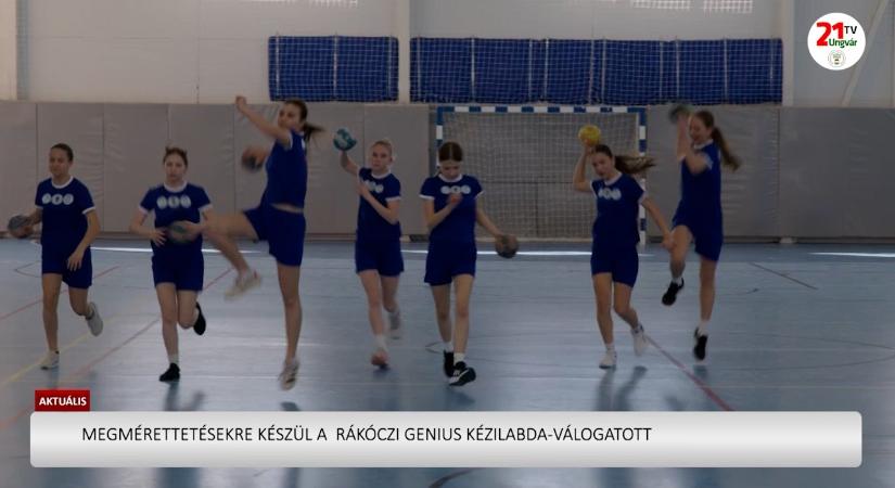 Aktuális (2026.04.21) Megmérettetésekre készül a Rákóczi GENIUS kézilabda-válogatott (videó)