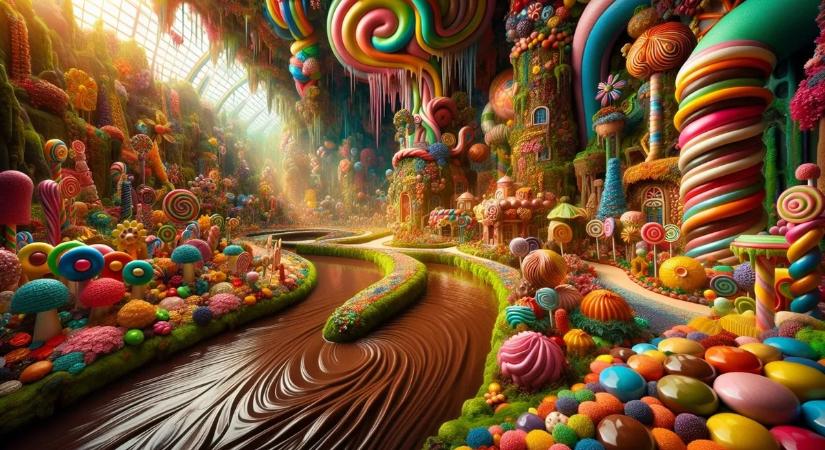 Csokifolyó és luxusszálloda – Megnyitja kapuit a világ legédesebb vidámparkja Európában