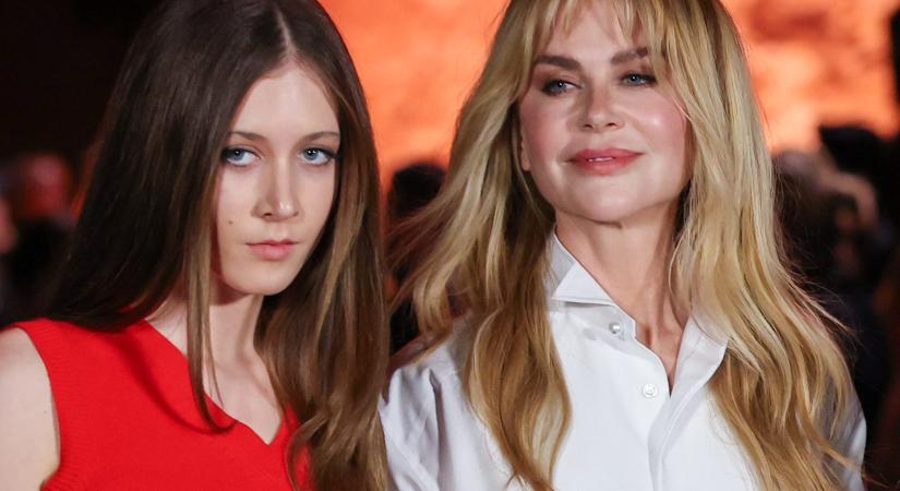Nicole Kidman lánya meseszép: Sunday Rose 5 milliós ruhában ragyogott
