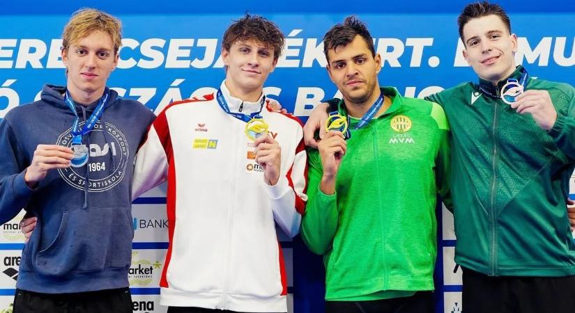 A döntőig úsztak a kaposvári versenyzők az országos bajnokságon