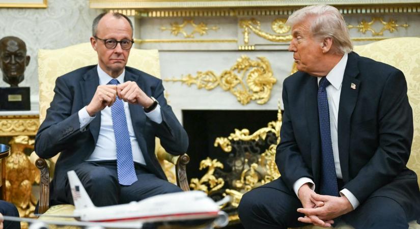 Trumpot bírálja Merz, mégis hozzá jár tanácsért