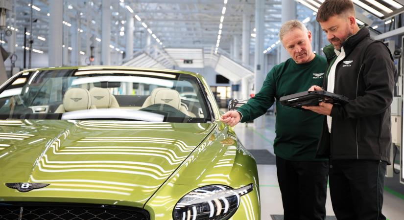 Megvédi autóit a dolgozóktól a Bentley