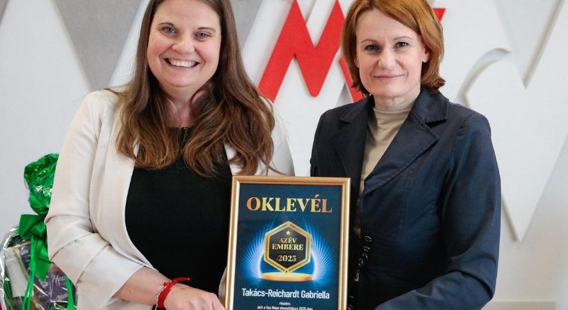 Közönségszavazás: az Év embere Takács-Reichardt Gabriella