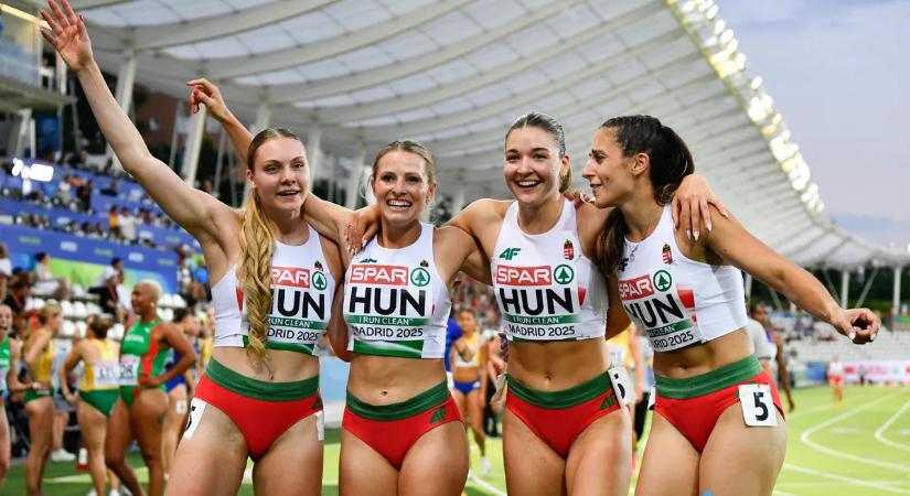 A magyar női 4x100-as váltó is rajthoz áll a váltó-világbajnokságon