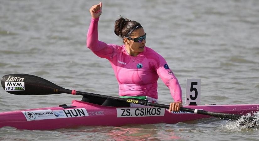 Olimpiai érmeseket legyőzve diadalmaskodott a kajakosok válogatóján a szolnoki Csikós Zsóka