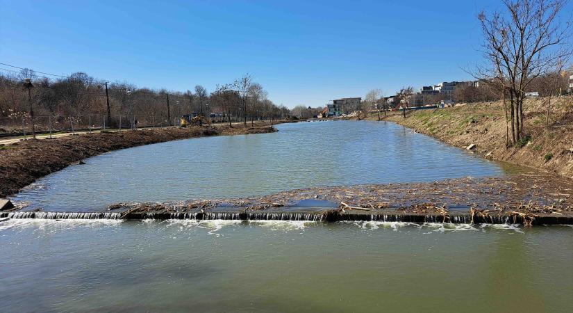 Megújul az újbudai Kána-tó