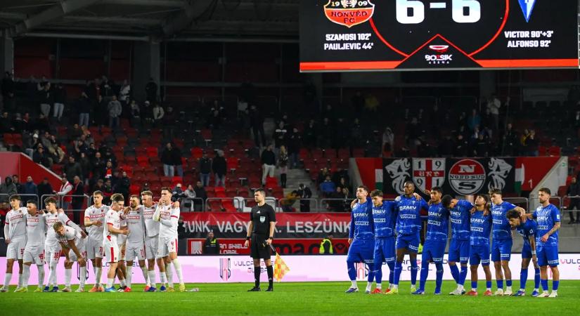 „Nyolcvan másodperc hiányzott”  drámai úton veszett el a kispesti álom a Magyar Kupában