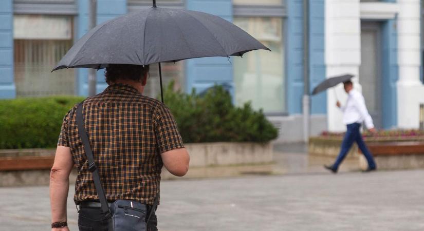 Záporokkal tarkított nap elé nézünk szerdán