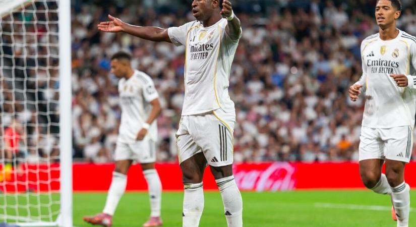 Veszélyben Vinícius Júnior helye a Real Madridnál a viselkedése miatt