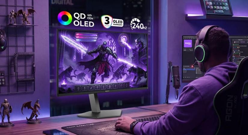Odaver az új az AOC új csúcsmonitora