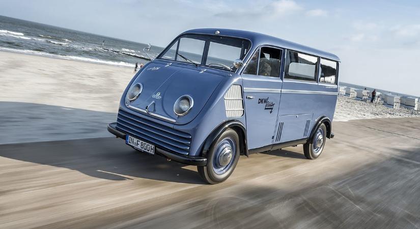 Megelőzte a korát: íme az Audi 70 éves cuki elektromos autója