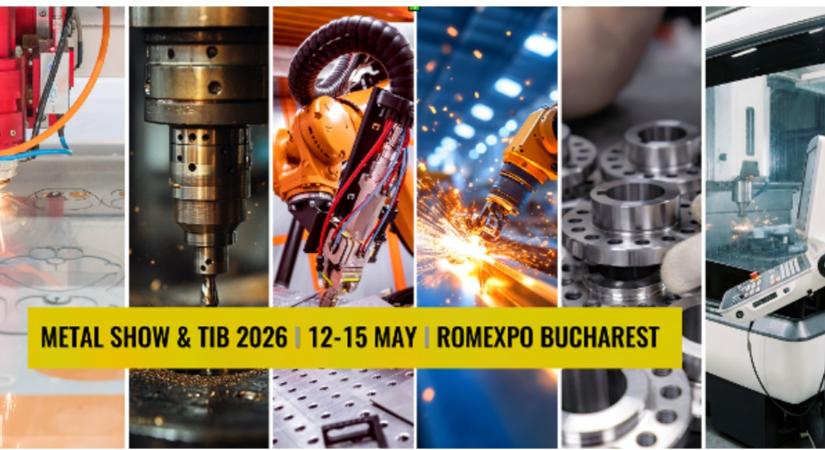 2026 május 12-én nyit a bukaresti Romexpón a METAL SHOW & TIB 2026