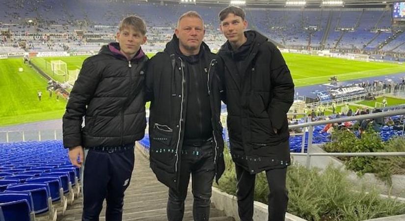 „A fater még mindig bírja!” – Saját fiaival nézett farkasszemet a pályán a szolnoki legenda