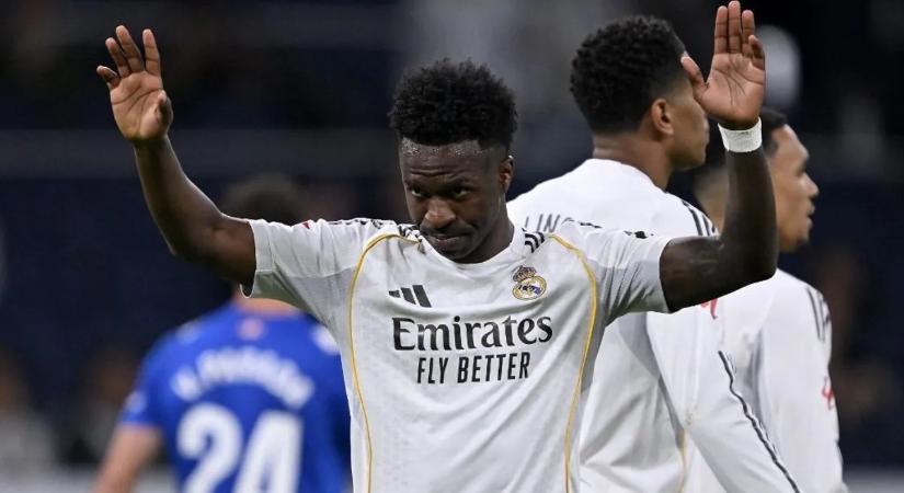 Vinícius Júniort kifütyülték, majd megtapsolták a Real Madrid szurkolói