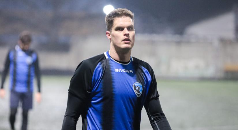 Megszerezte pályafutása első gólját a korábbi NB I-es kapus