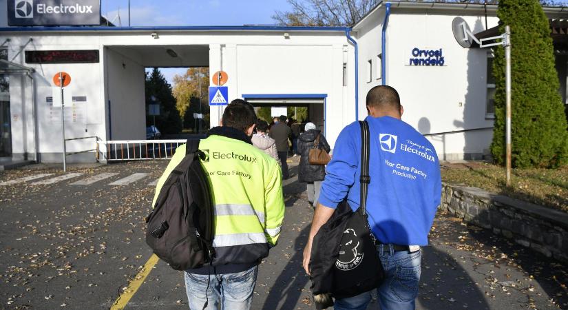 Leállítja a termelést jászberényi gyárában az Electrolux, a döntés mintegy 600 munkatársat érint