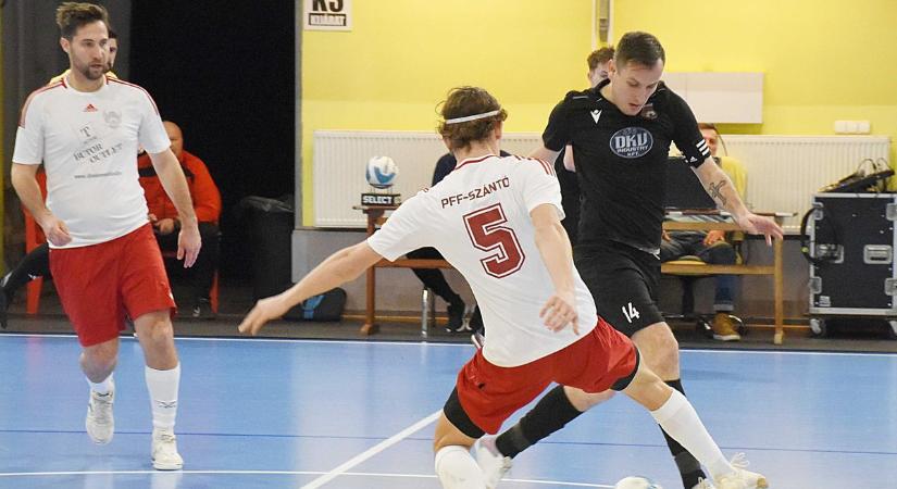 Hajrában döntötte el a meccset a tiszaföldvári futsalcsapat