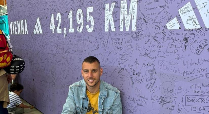 Történelmi futás Bécsben: megszületett a Nyíregyházi Sportcentrum első maratoni sikere