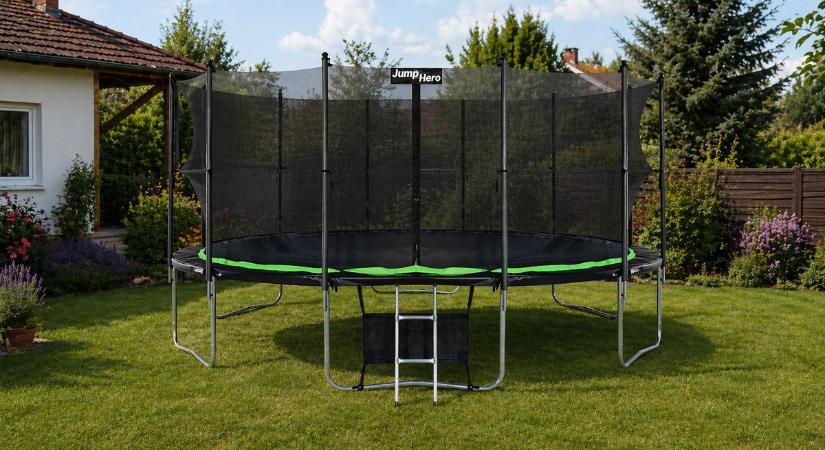 Jump Hero – biztonságos játék és mozgás a kertben
