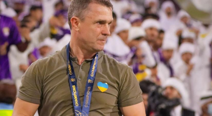 Már nem Rebrov az ukrán válogatott szövetségi kapitánya - hivatalos