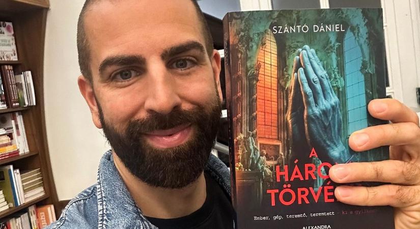 A három törvény – díjra jelölték a somogyi krimiíró legújabb regényét