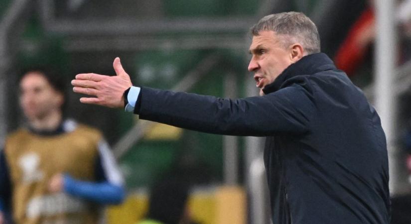 Rebrov megúszta, nem kell a magyar válogatott ellen meccselnie