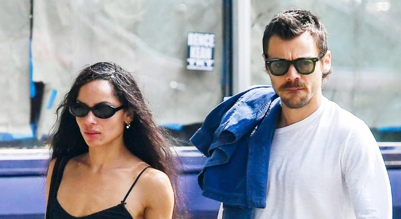 Harry Styles megkérhette Zoe Kravitz kezét: hatalmas gyűrűvel az ujján fotózták le a színésznőt