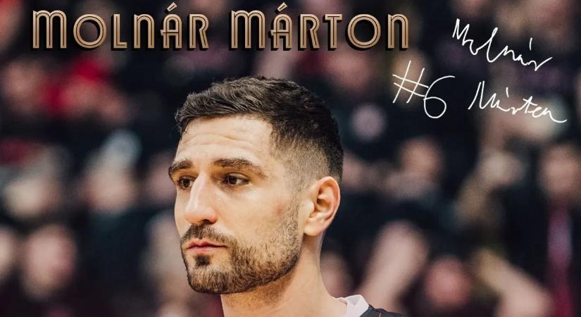 Férfi kosárlabda NB I: a címvédő Szolnok hosszabbított Molnár Mártonnal – hivatalos