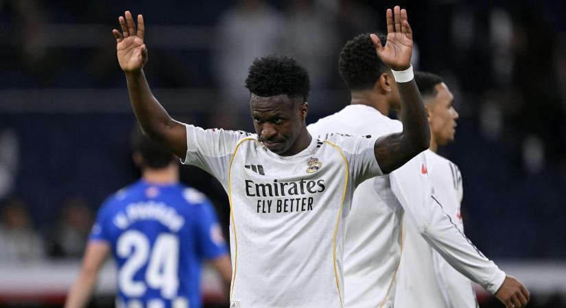 Vinícius Jr. a Real Madrid szurkolóinak bocsánatáért esedezett