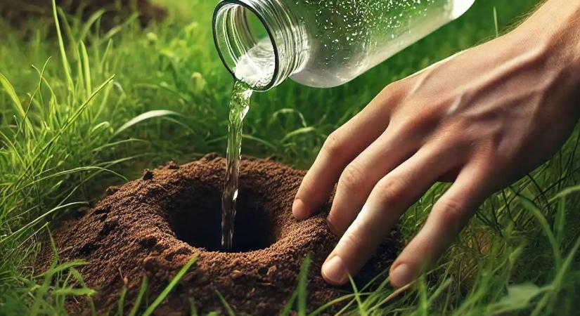 Soha ne bántsd a vakondot! Csak öntsd ezt az 50 forintos keveréket a lyukba, és reggelre elköltözik