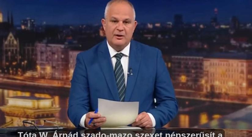 Abszurdisztán velünk van – A köztévé bocsánatot kért Tóta W. Árpádtól a valótlan állításaik miatt