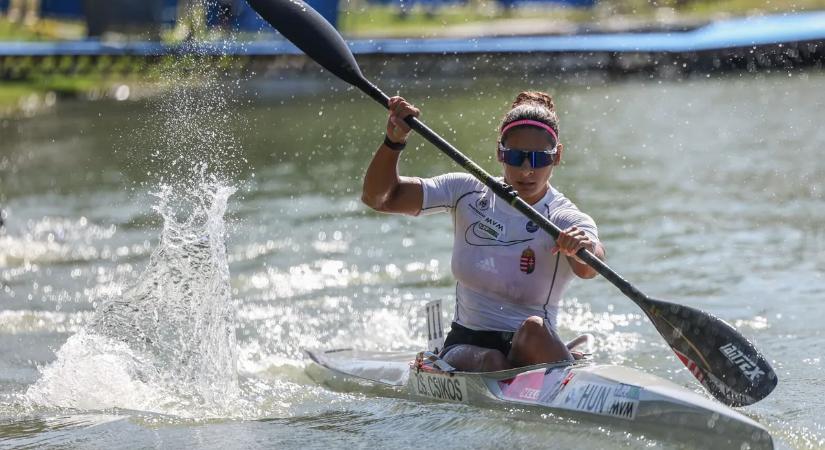 Csikós Zsóka és Kiss Ágnes duplázott a szegedi kajak-kenu válogatón