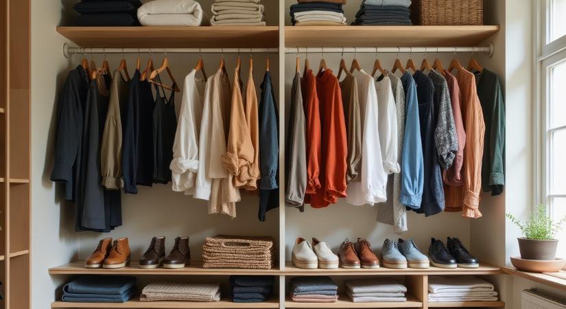 Káosz a szekrényben? Ezzel a trükkel pillanatok alatt rend lesz – a lakberendezők is ezt csinálják