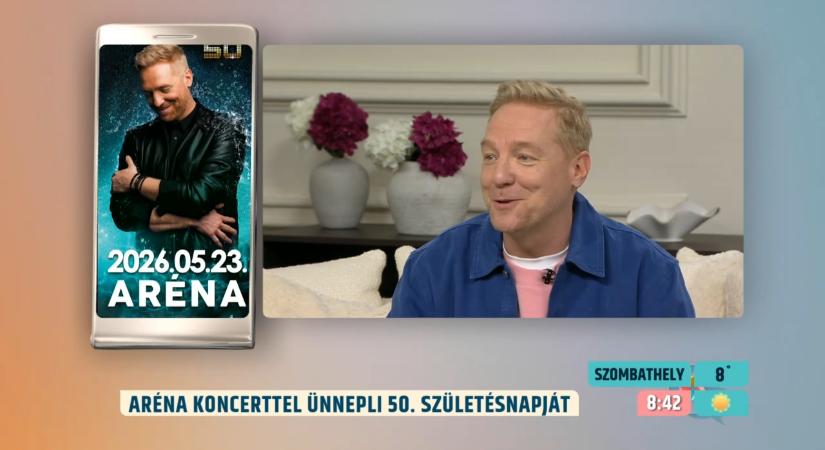 „Életem eddigi legnagyobb koncertjére készülök” – Bereczki Zoltán 50. Aréna-show-val ünnepel