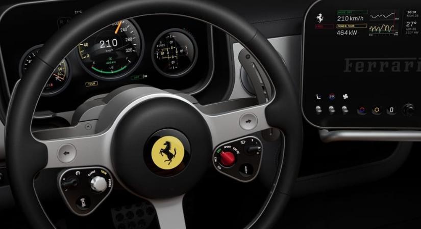 Májusban jöhet az első elektromos Ferrari – 200 millió forintos alapárral