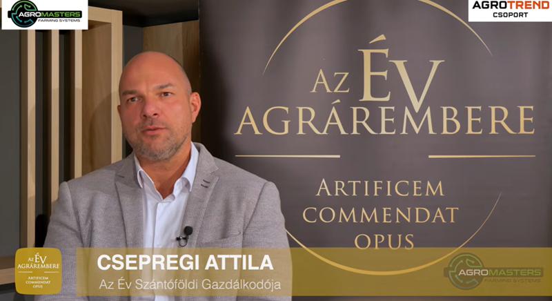 Csepregi Attila lett az Év Agrárembere 2025-ben