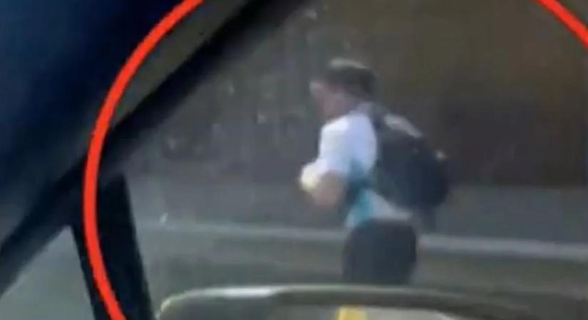 Bármelyik percben meghalhatott volna – az M5-ös autópályán futott végig egy férfi