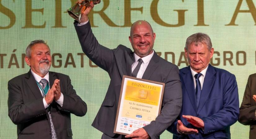 Csepregi Attila lett Az Év Agrárembere 2025-ben