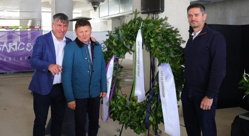 Dunaújvárosi főszereppel mérföldkőhöz ért a komoly beruházás