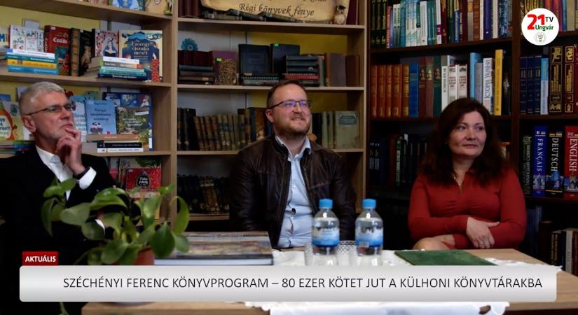 Aktuális (2026.04.22) Széchényi Ferenc Könyvprogram – 80 ezer kötet jut a külhoni könyvtárakba (videó)