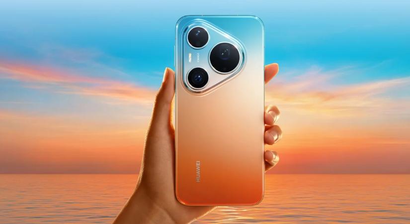 Gyönyörű telefont dobott piacra a Huawei