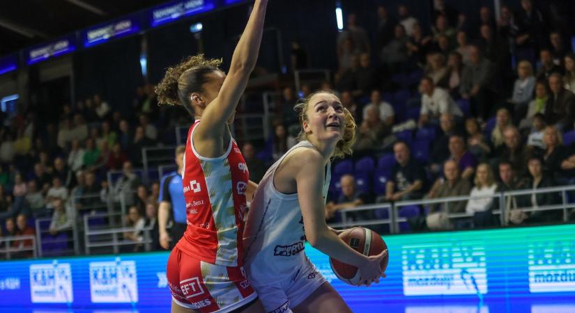 A Sopron Basket győzött és egyenlített a párharcban