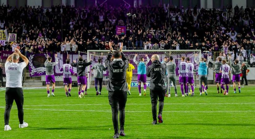 Újpest: Villámgyorsan elfogytak a jegyek a hétvégi bajnokira