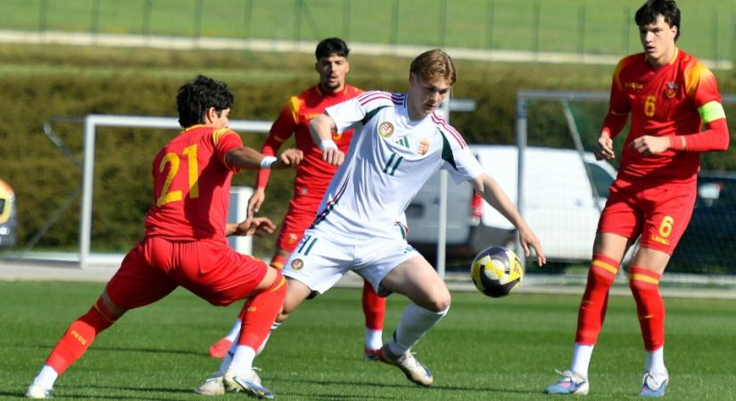 U18-as válogatott: A "sztárkodás" nem tett jót, négygólos döntetlen Montenegró ellen